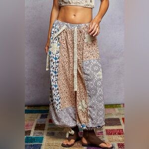 POL Multicolor Patchwork Joggers